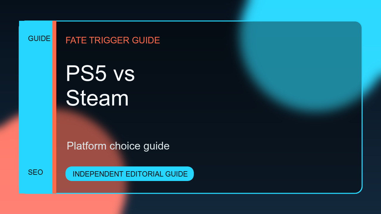 Fate Trigger PS5 vs Steam Platform Choice Guide guide artwork