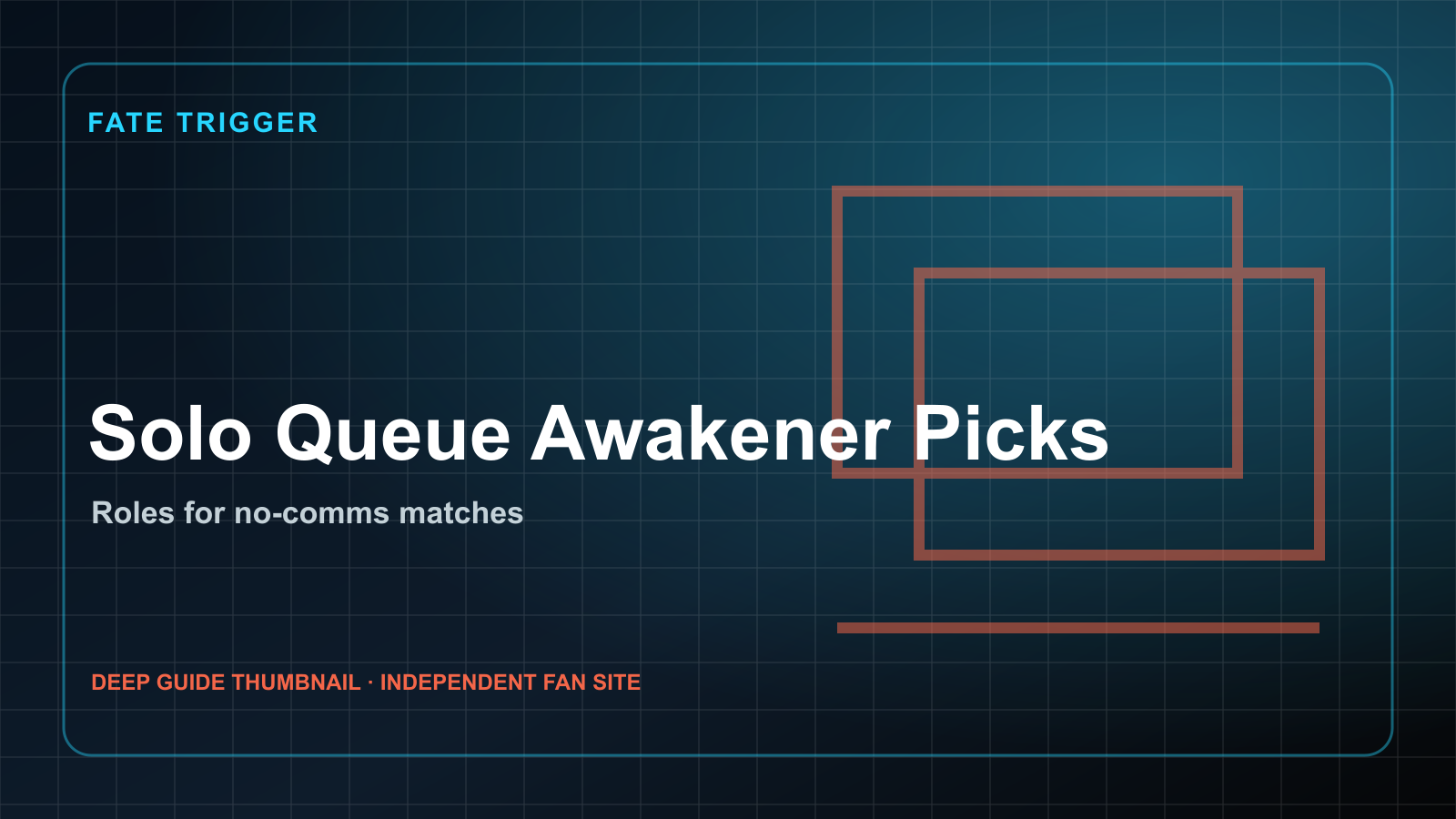 Best Solo Queue Awakener Picks guide artwork